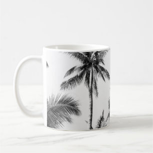 Caneca De Café Pasta branca Pálida de Árvore Palm