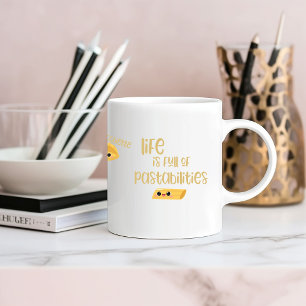 Caneca De Café Pasta Positividade   Engraçado italiano Foodie Mug