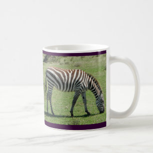 Caneca De Café Pastando a zebra que pasta a zebra