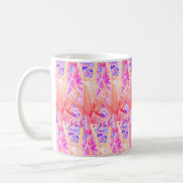 Caneca De Café Pastéis Coloridos Rosa Púrpura 4Josie