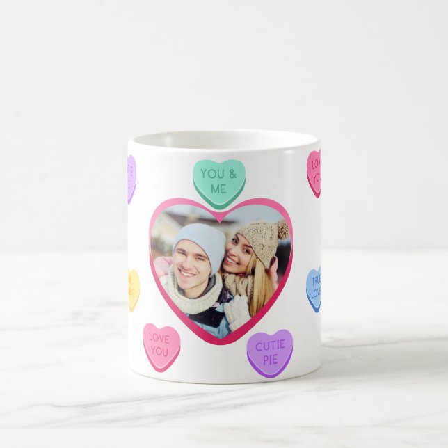 Caneca De Café Pastel Candy Heart Mug (Centro)