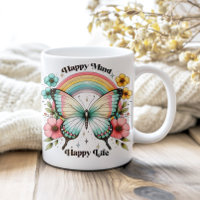 Pastel Hippie "Feliz Mente Feliz Vida"