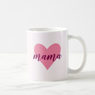 Caneca De Café Pastel Pink Mama Mug - Doce presente de Dia de as 