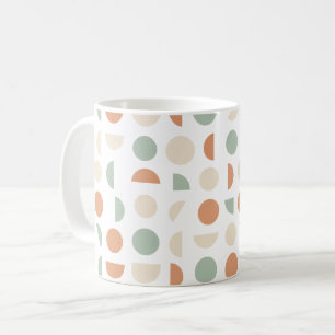 Caneca De Café Pastel Pontilhado 