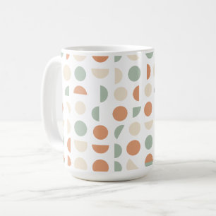 Caneca De Café Pastel Pontilhado 