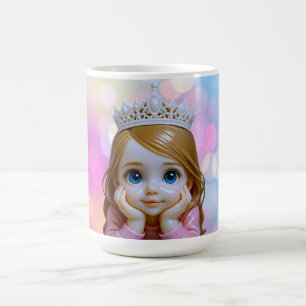 Caneca De Café Pastel Porcelain Princess