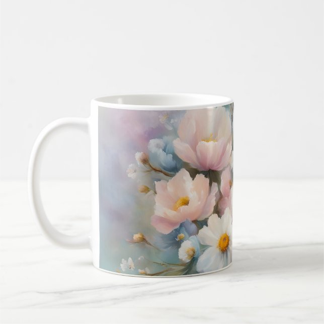 Caneca De Café Pastel Primavera Mug (Esquerda)