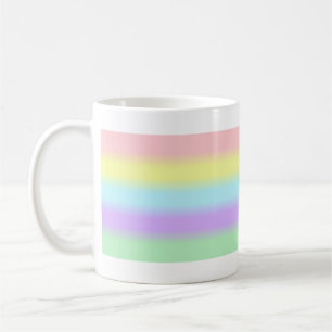 Caneca De Café Pastel stripes Mug