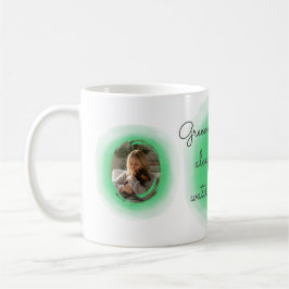 Caneca De Café Pastel Verde Aquarela Dachshund Personalizado