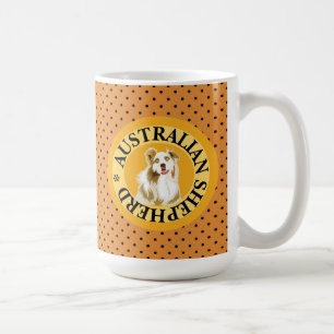Caneca De Café Pastor australiano