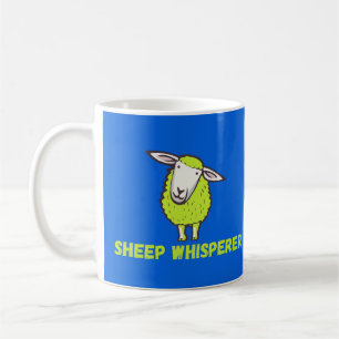 Caneca De Café Pastor de Ovelhas Fofo Divertido Ovelhas
