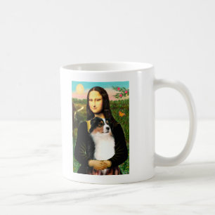 Caneca De Café Pastora Australiana da Mona Lisa (Tri)