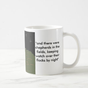 Caneca De Café Pastores com versos da escritura