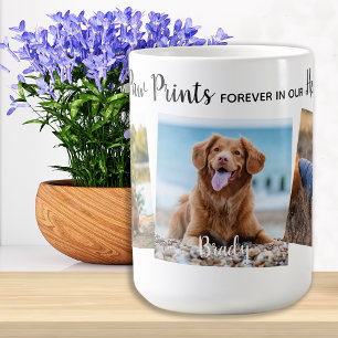 Caneca De Café Pata Personalizada Imprime Boas Cachorros Memorial