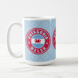 Caneca De Café Patagonia Welsh Flag