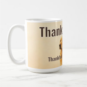 Caneca De Café Patas Agradecidas Dia de Agradecer ao Meu Cachorro