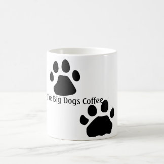 Caneca De Café Patas do cão, o café grande dos cães