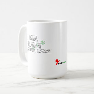 Caneca De Café Patas, Garras e Leis de Abóbora – Halloween Divert