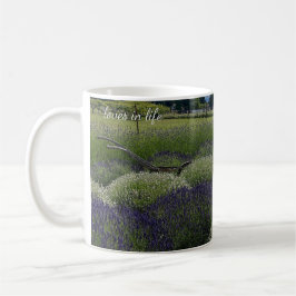 Caneca De Café Patch de Lavanda do País