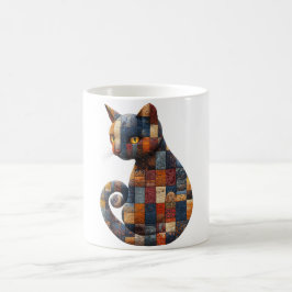 Caneca De Café Patches Cat Mug