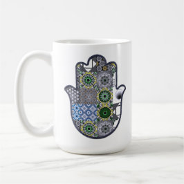 Caneca De Café Patchwork manual do Khamsa 2