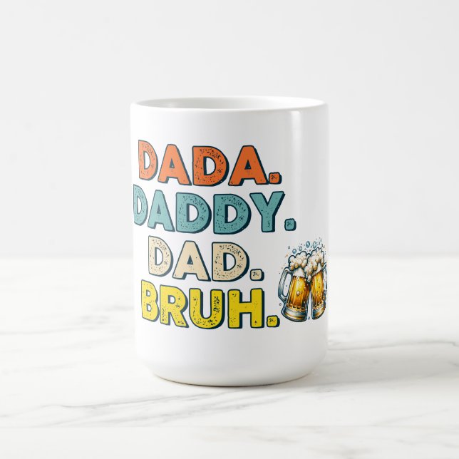 Caneca De Café Paternidade: De DADA a BRUH (Centro)