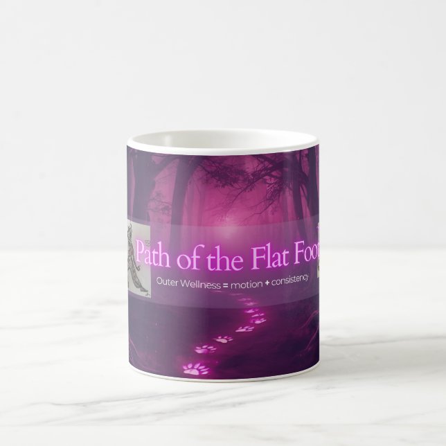 Caneca De Café Path of the Flat Foot  (Centro)