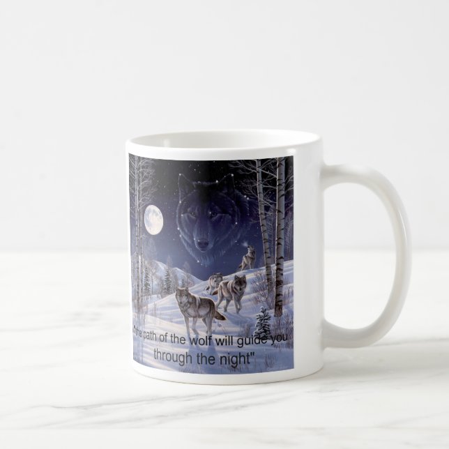 Caneca De Café pathofthewolf (Direita)