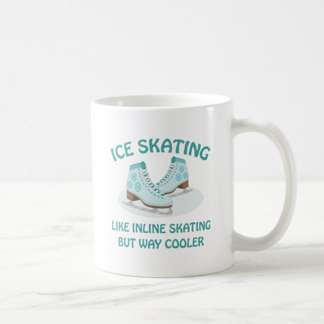 Caneca De Café Patinação no Gelo (Direita)
