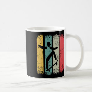 Caneca De Café Patinador de Skate Retro Patinação Skate