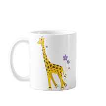 Patinagem de rolo engraçada do girafa