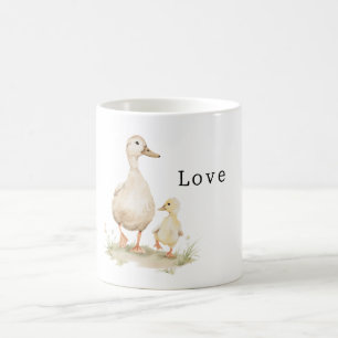 Caneca De Café Patinhos de Mãe Amarela