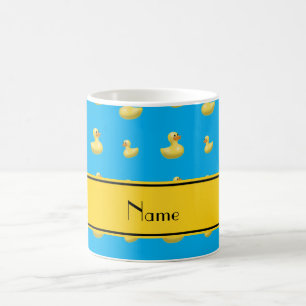 Caneca De Café Pato amarelo conhecido feito sob encomenda da