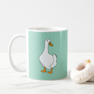 Caneca De Café Pato Ave Pato Branco