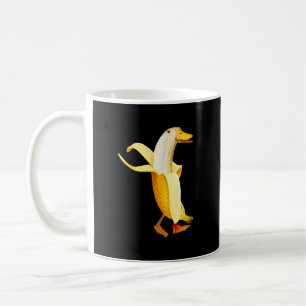 Caneca De Café Pato Banana. Animais Frutas Antropomórficos Divert