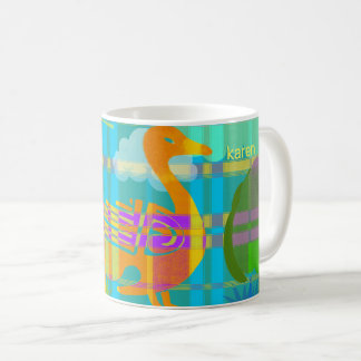 Caneca De Café Pato Campestre