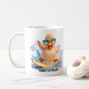 Caneca De Café Pato Compartilhando a Palavra