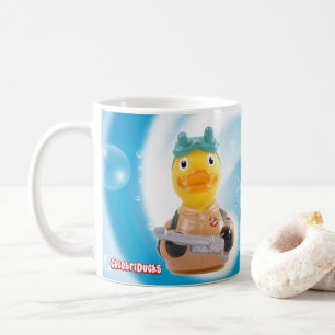 Caneca De Café Pato da borracha de CelebriDucks Goosebusters