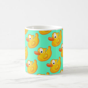 Caneca De Café Pato de Borracha Amarelo