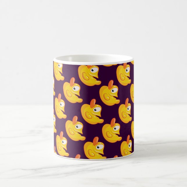 Caneca De Café Pato de Borracha Amarelo (Centro)