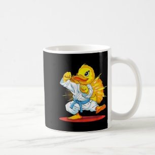 Caneca De Café Pato de Borracha de Judô Kickboxing Taekwondo Natu