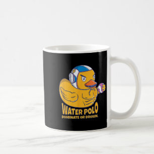 Caneca De Café Pato De Borracha De Polo Água Domina Ou Afoga-Se E