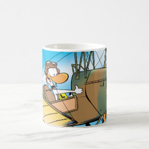 Caneca De Café Pato de Ding do poder pleno