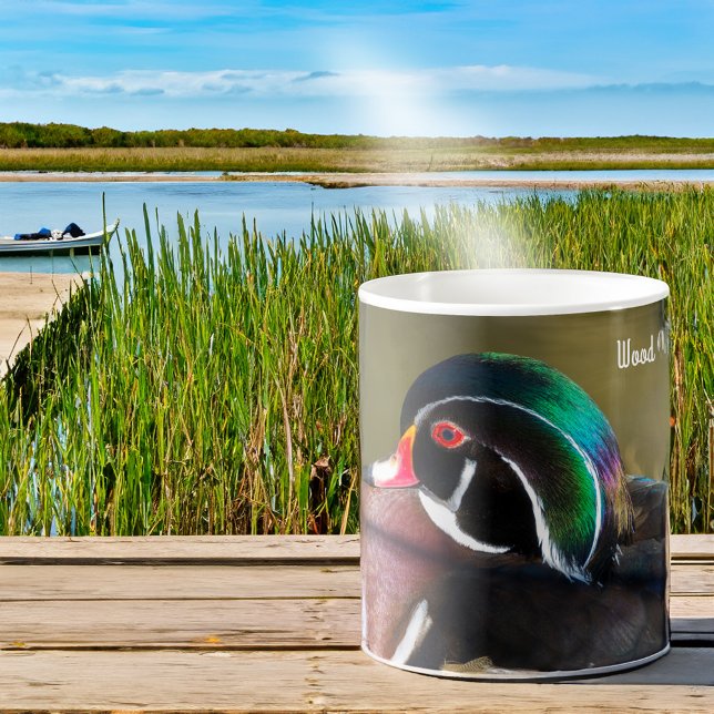 Caneca De Café Pato de Madeira (Criador carregado)