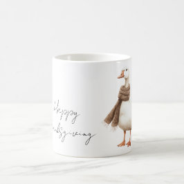 Caneca De Café Pato de outono