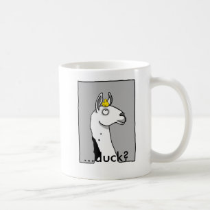 Caneca De Café Pato do lama do lama…?