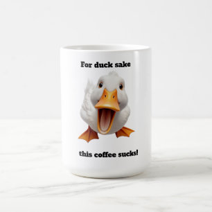 Caneca De Café Pato Engraçado
