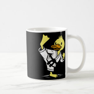 Caneca De Café Pato Engraçado Karate Martial Arts Memes Co. Duck
