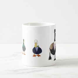 Caneca De Café Pato Engraçado, Pato, Pata De Ganho