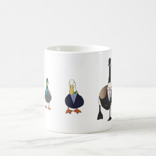Caneca De Café Pato Engraçado, Pato, Pata De Ganho